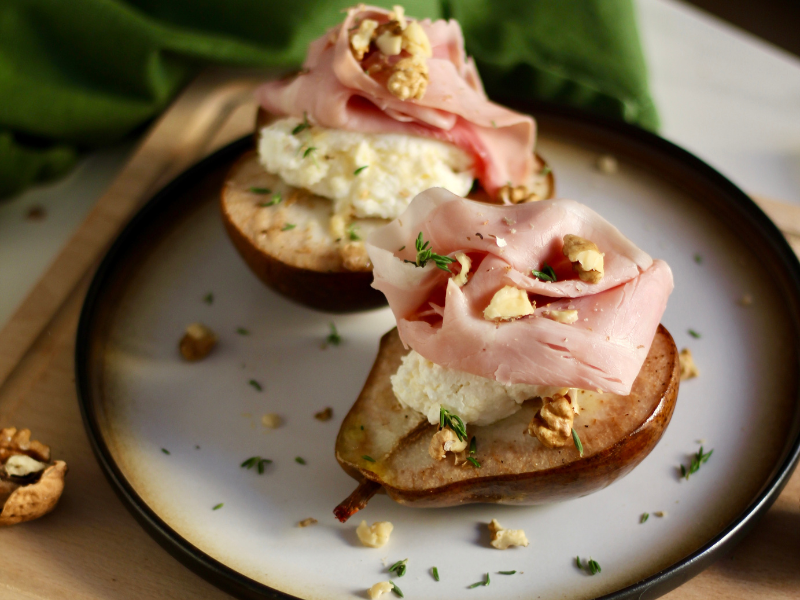 ricette natale pere al forno